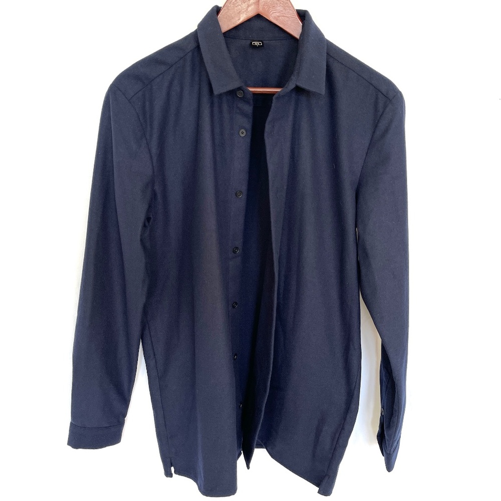 NWOT - TAGS Felt Blend Mens Button Down